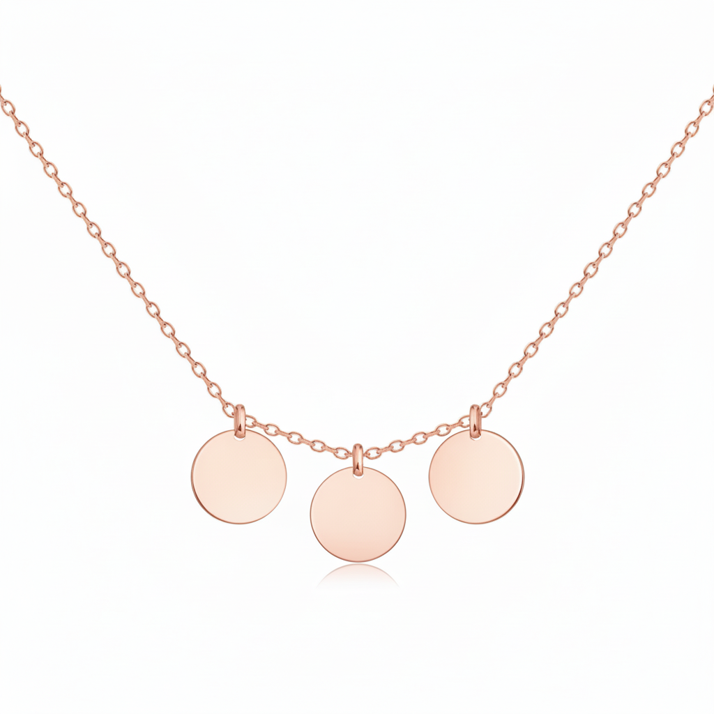 Colar Inicial “Initial disc”