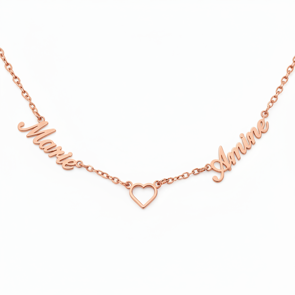 Colar com Nome "Abraço Eterno"