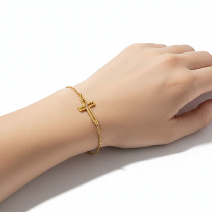 Pulseira "Cruz de Luz"