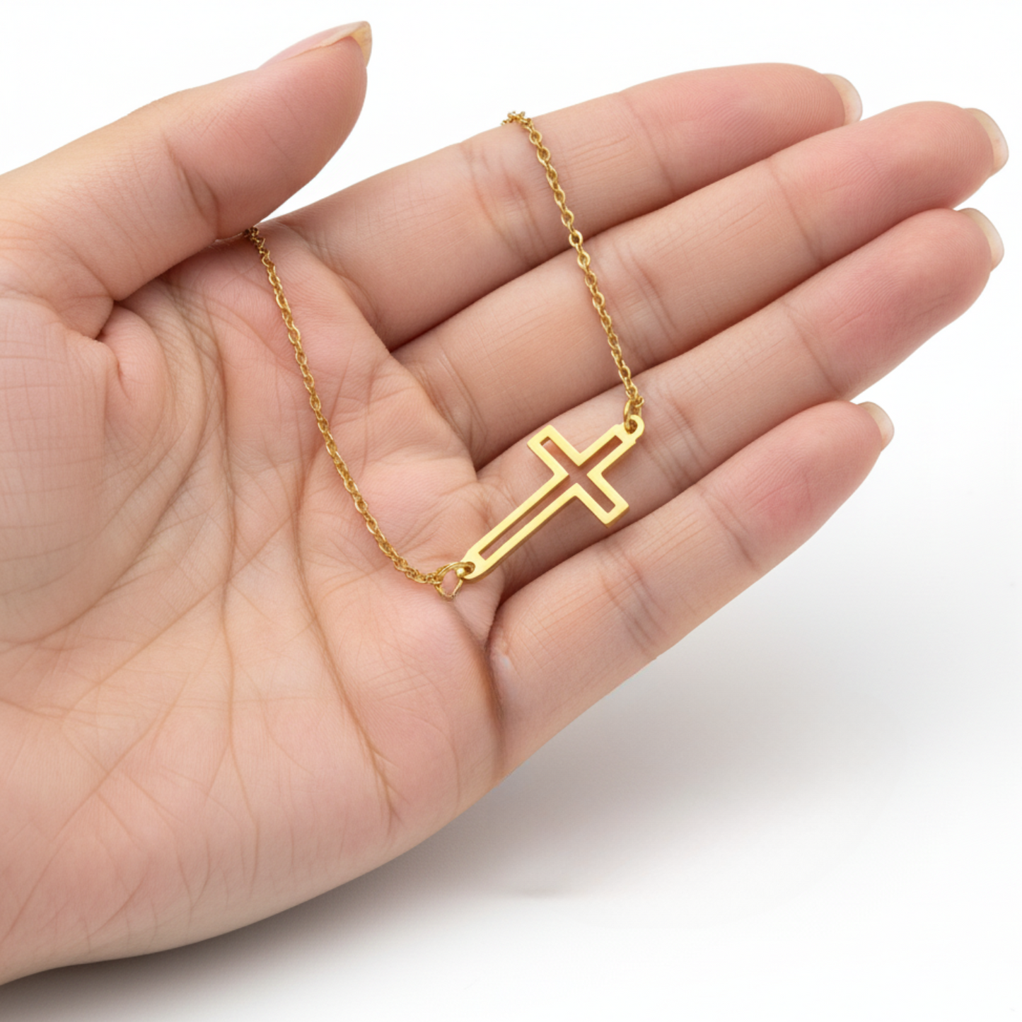 Pulseira "Cruz de Luz"