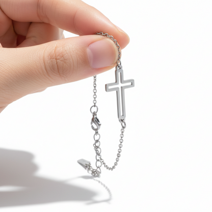Pulseira "Cruz de Luz"