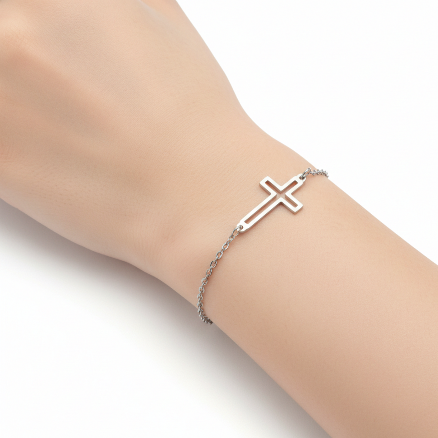 Pulseira "Cruz de Luz"