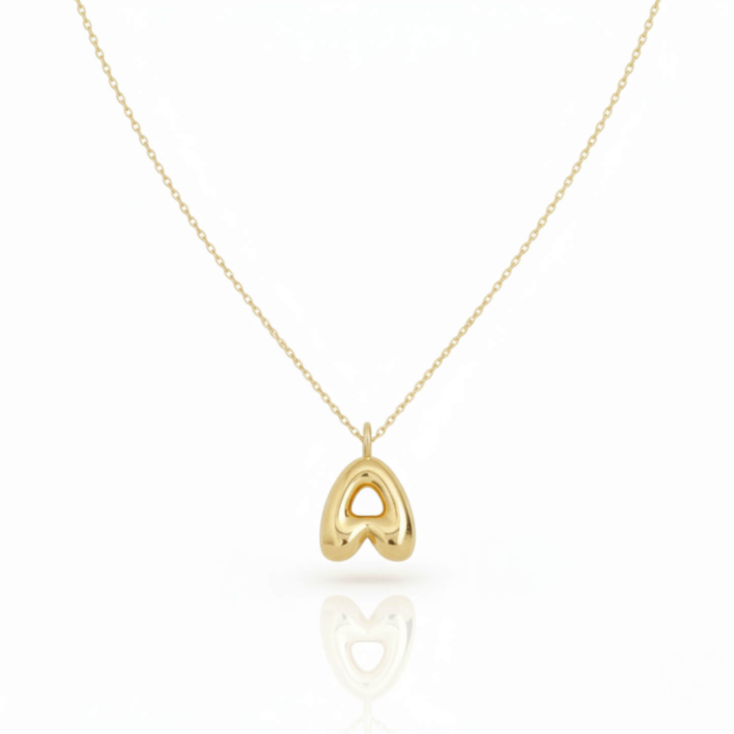 Colar Inicial "Luxe Bubble"