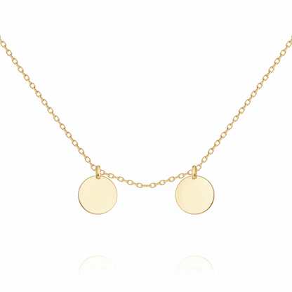 Colar Inicial “Initial disc”