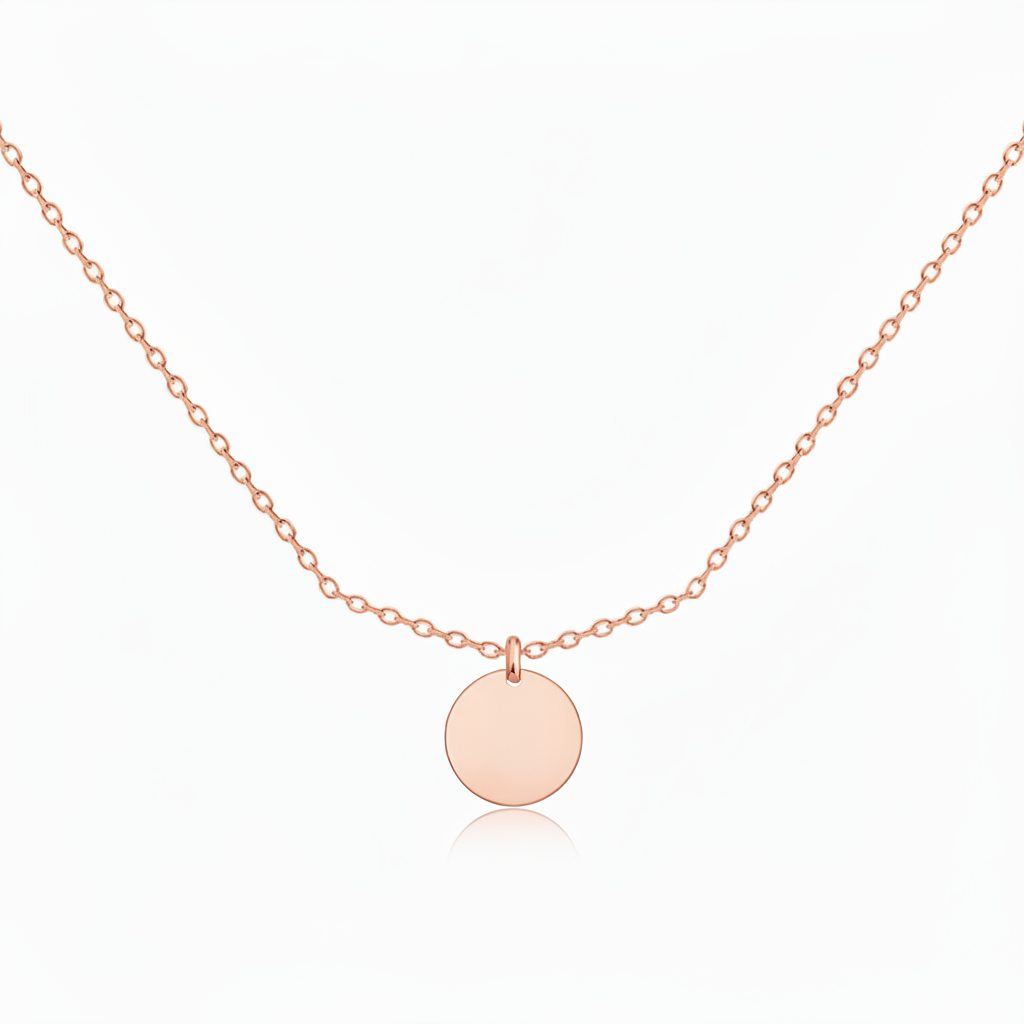 Colar Inicial “Initial disc”