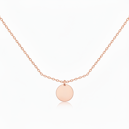 Colar Inicial “Initial disc”