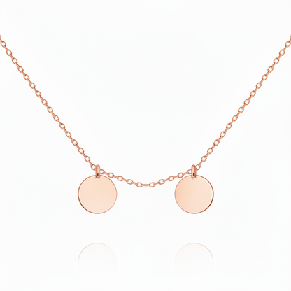 Colar Inicial “Initial disc”