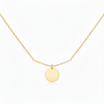 Colar Inicial “Initial disc”