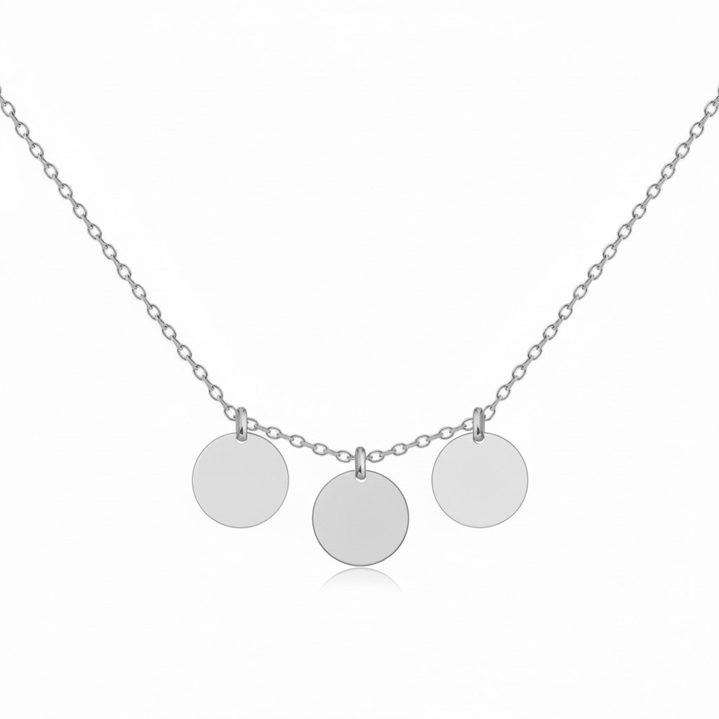 Colar Inicial “Initial disc”