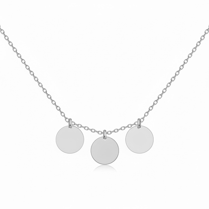 Colar Inicial “Initial disc”