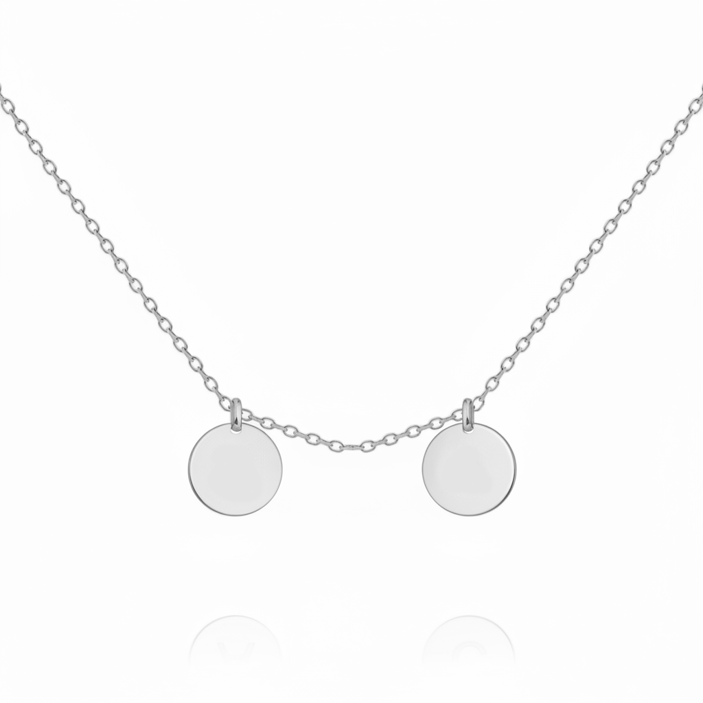 Colar Inicial “Initial disc”