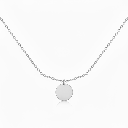 Colar Inicial “Initial disc”