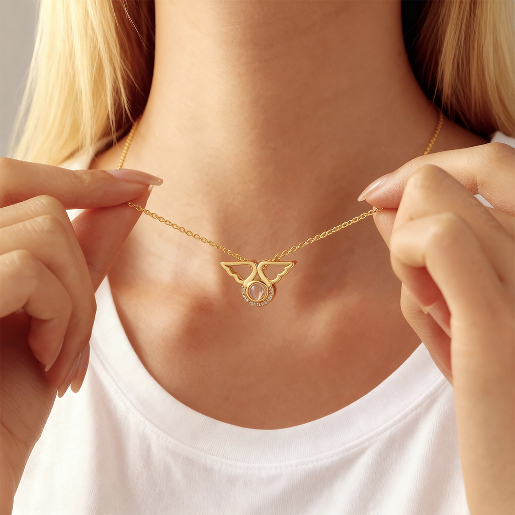 Colar Projeção "Asas de Anjo"