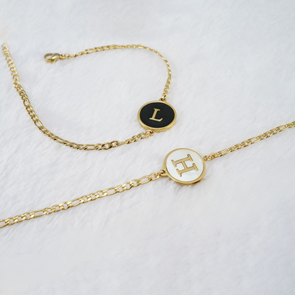 Pulseira Inicial "Vintage"