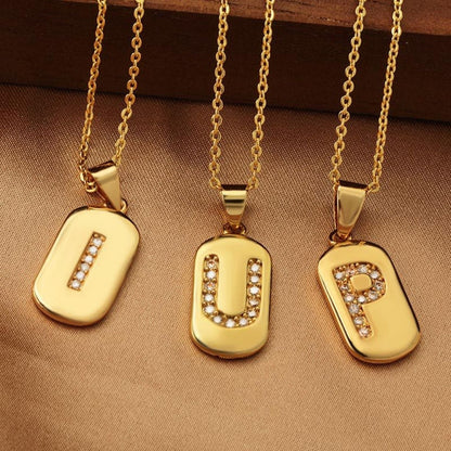 Colar Inicial "Glow Sparkle"