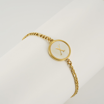Pulseira Inicial "Vintage"