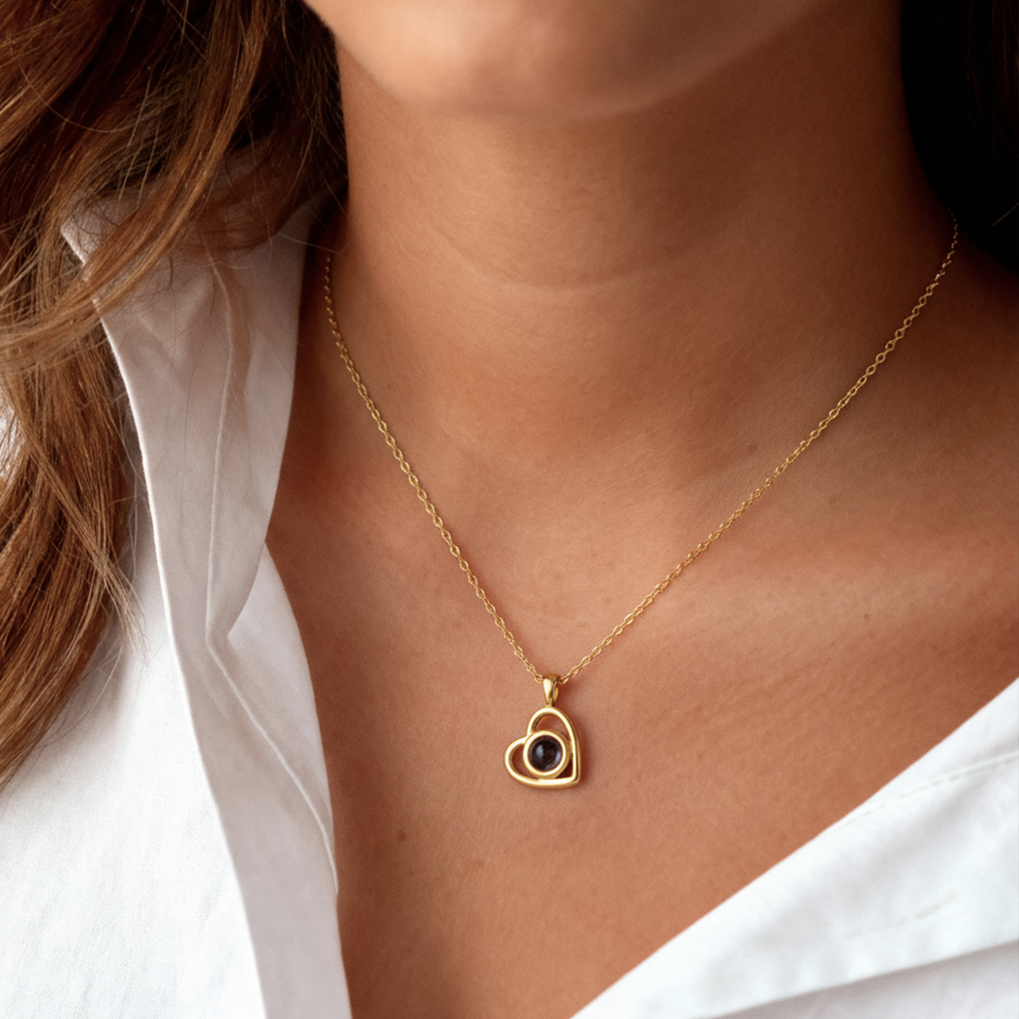 Colar de Projeção "Coração"