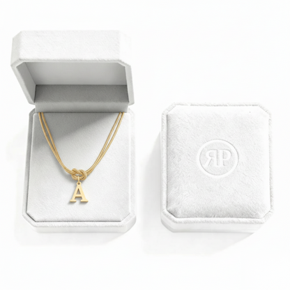 Colar Inicial "Alphabet Knot"