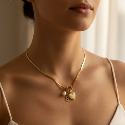 Colar Inicial "Gold Memory"