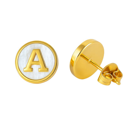 Brincos Initial "Vintage"