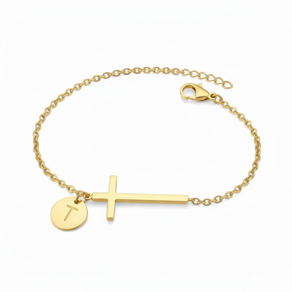 Pulseira Inicial "Cross"