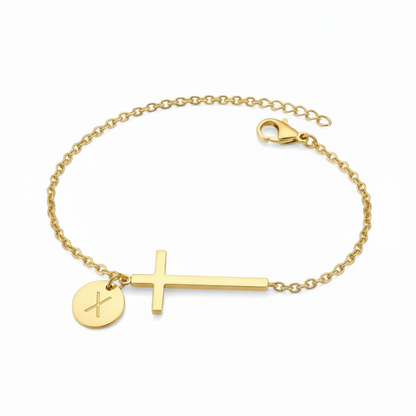 Pulseira Inicial "Cross"