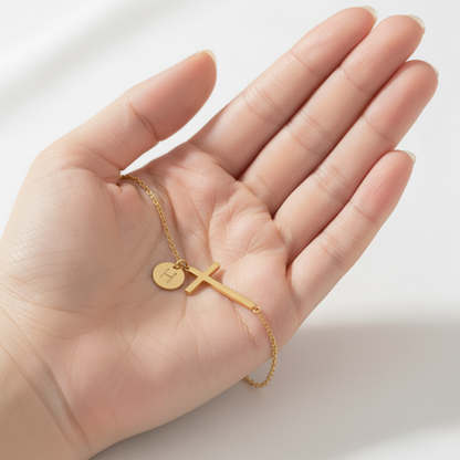 Pulseira Inicial "Cross"