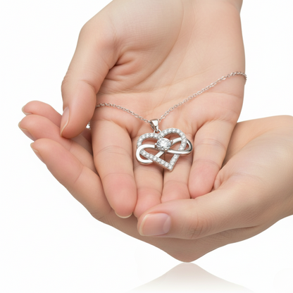 Colar "Coração Infinito"