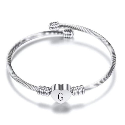 Pulseira Inicial "Heart"