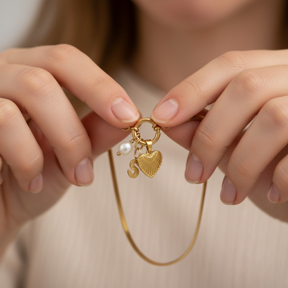 Colar Inicial "Gold Memory"