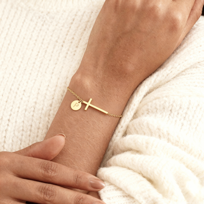 Pulseira Inicial "Cross"