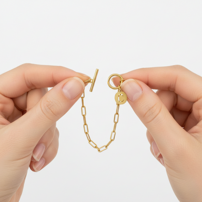 Pulseira Inicial "Chic Charm"