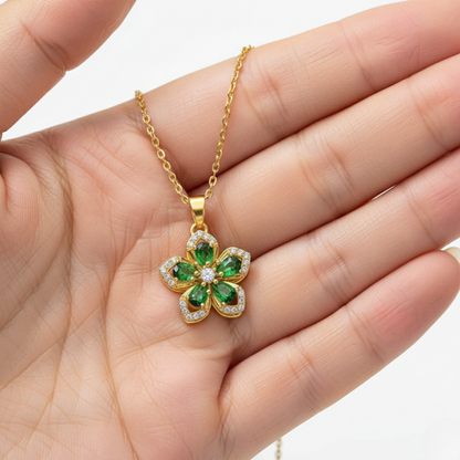 Colar "Twist & Bloom"