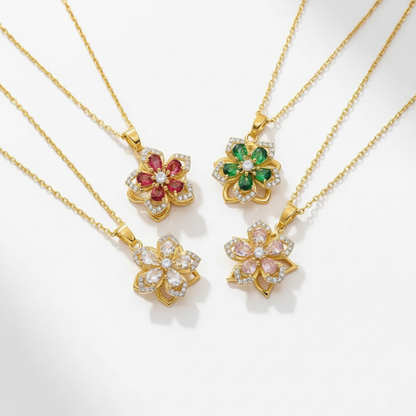 Colar "Twist & Bloom"