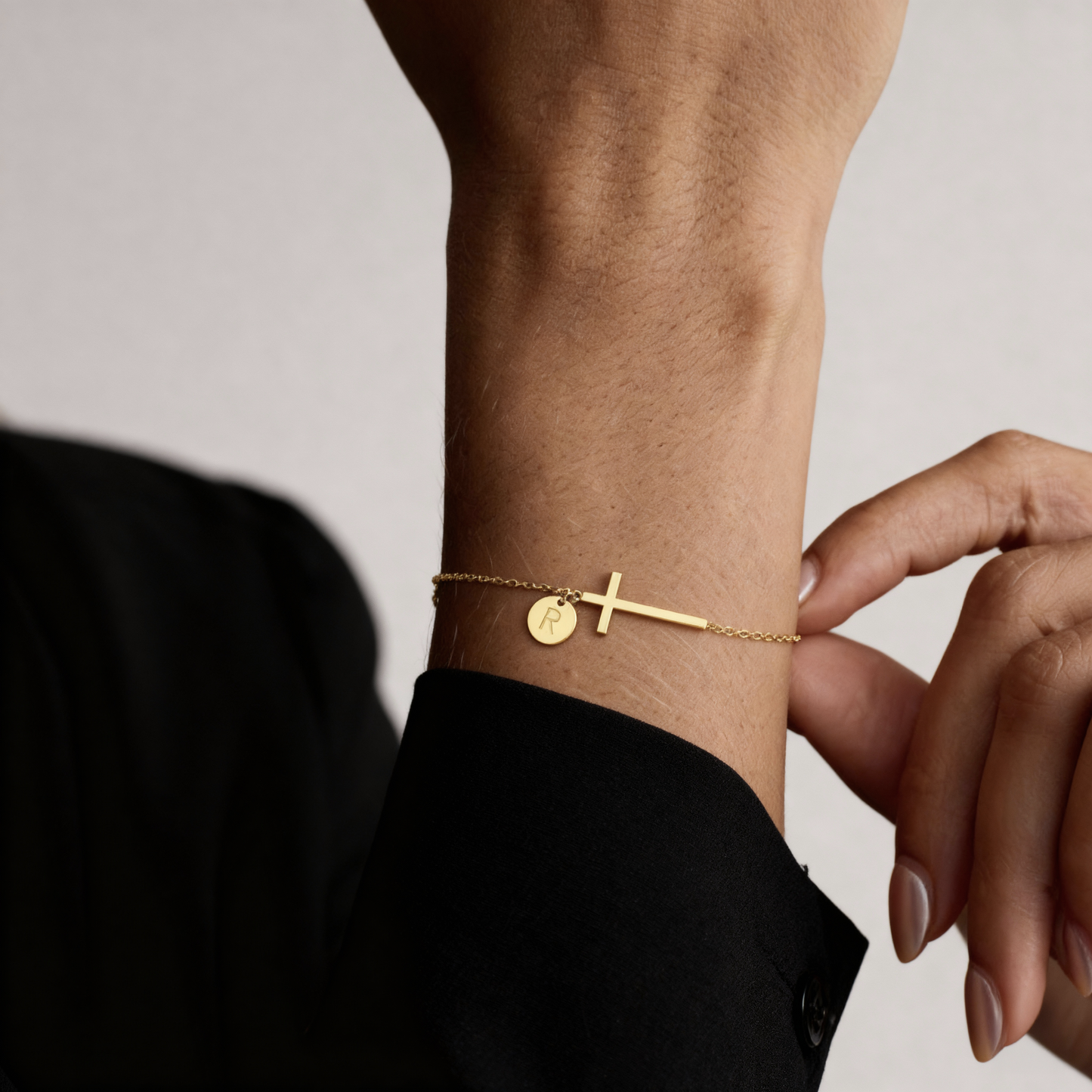 Pulseira Inicial "Cross"