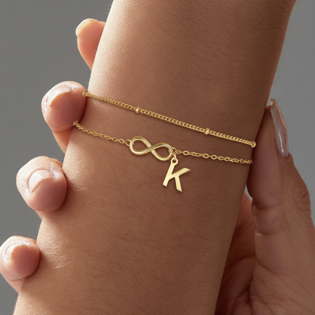 Pulseira Inicial "Eternal Bond"