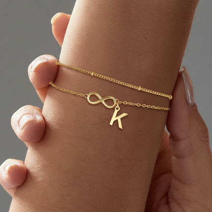 Pulseira Inicial "Eternal Bond"