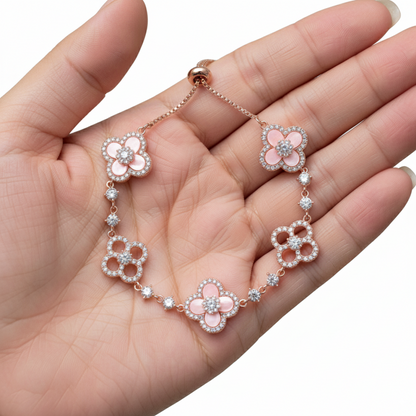 Pulseira "Diamond Blossom"