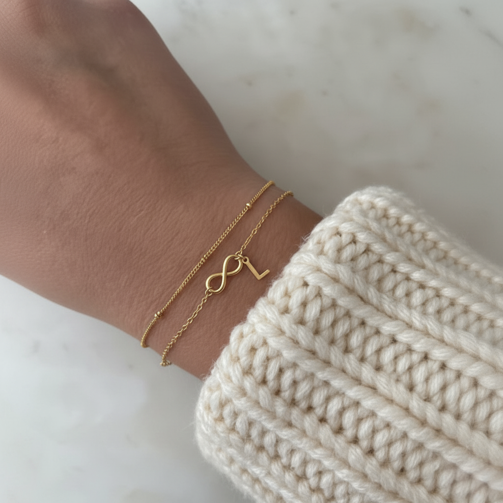 Pulseira Inicial "Eternal Bond"