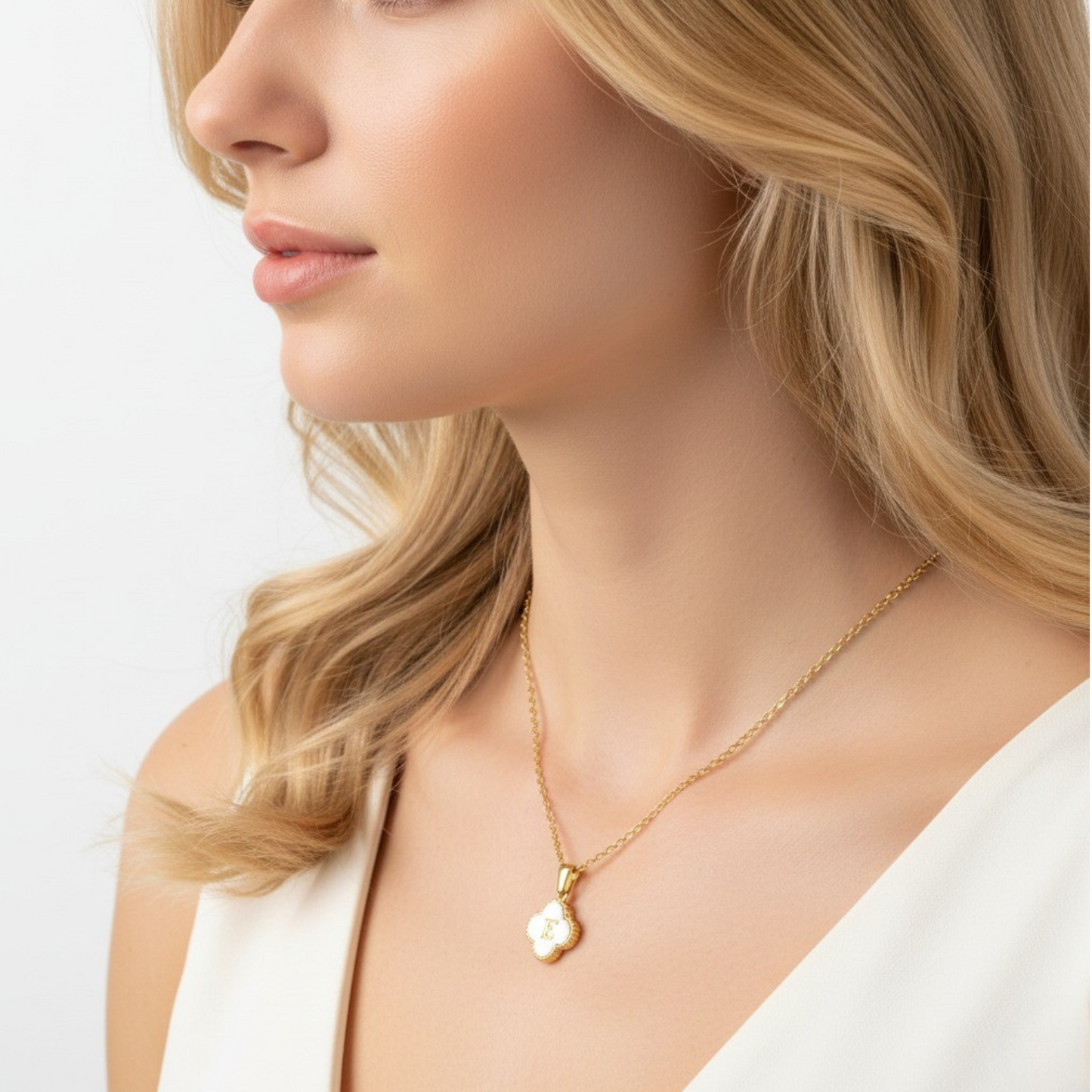 Colar Inicial "Lucky"