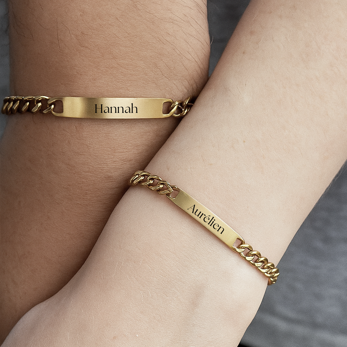 Conjunto de Pulseiras Outmatching "Love Locked"