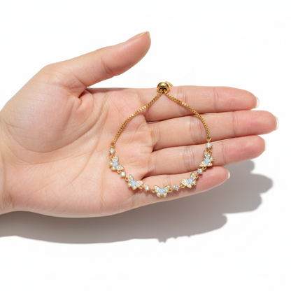 Pulseira "Butterfly Glow"