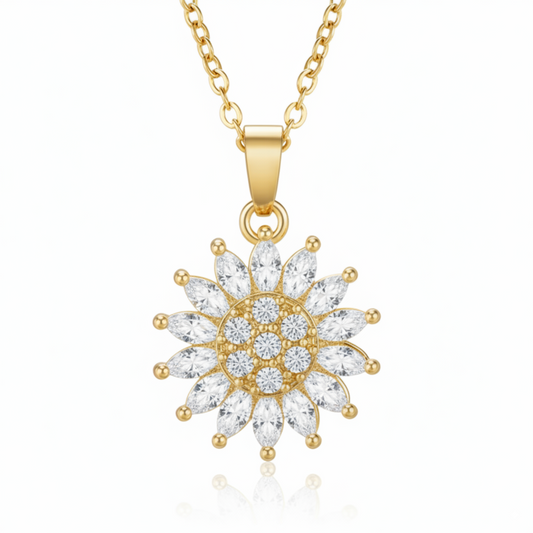 Colar Giratório "Girassol"