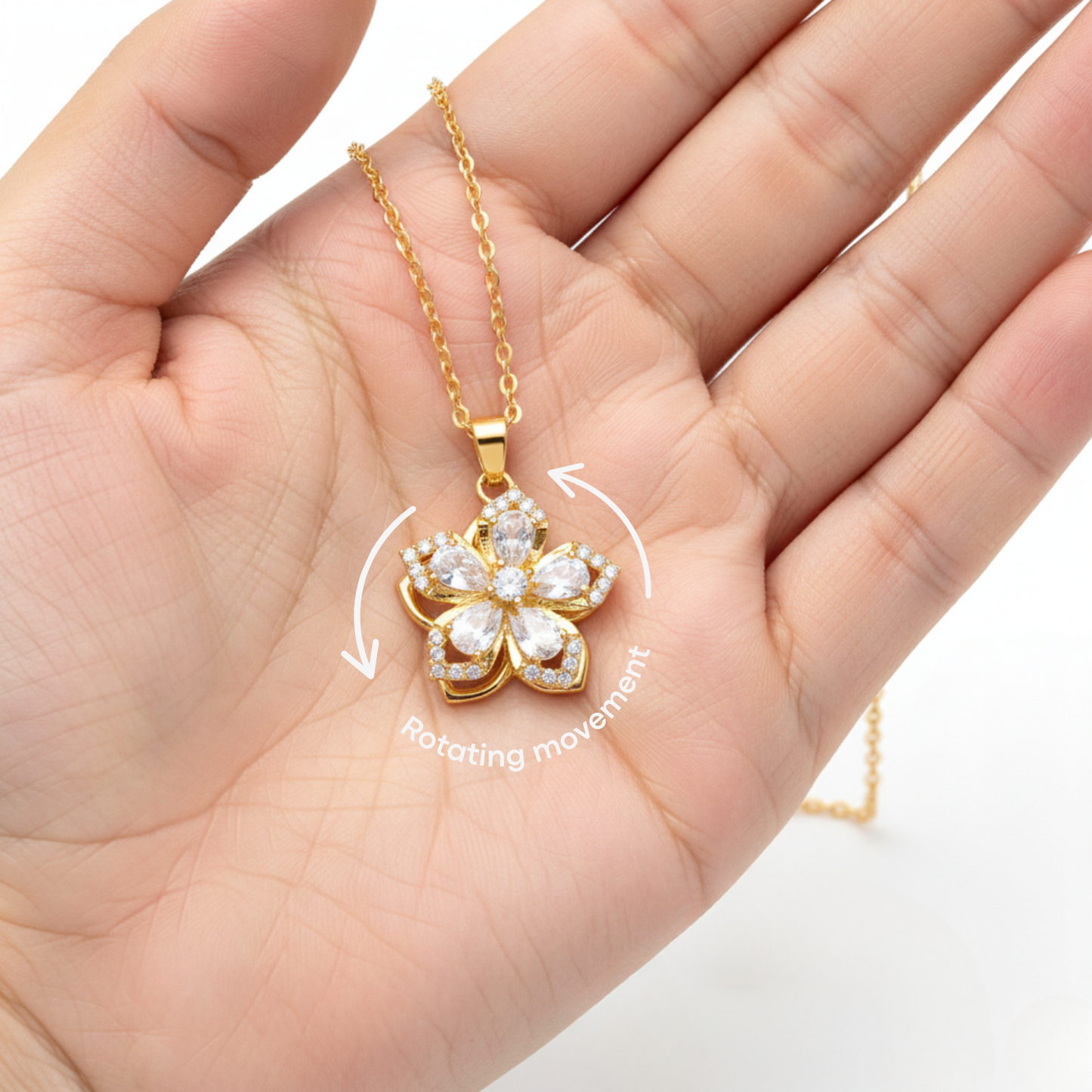 Colar "Twist & Bloom"