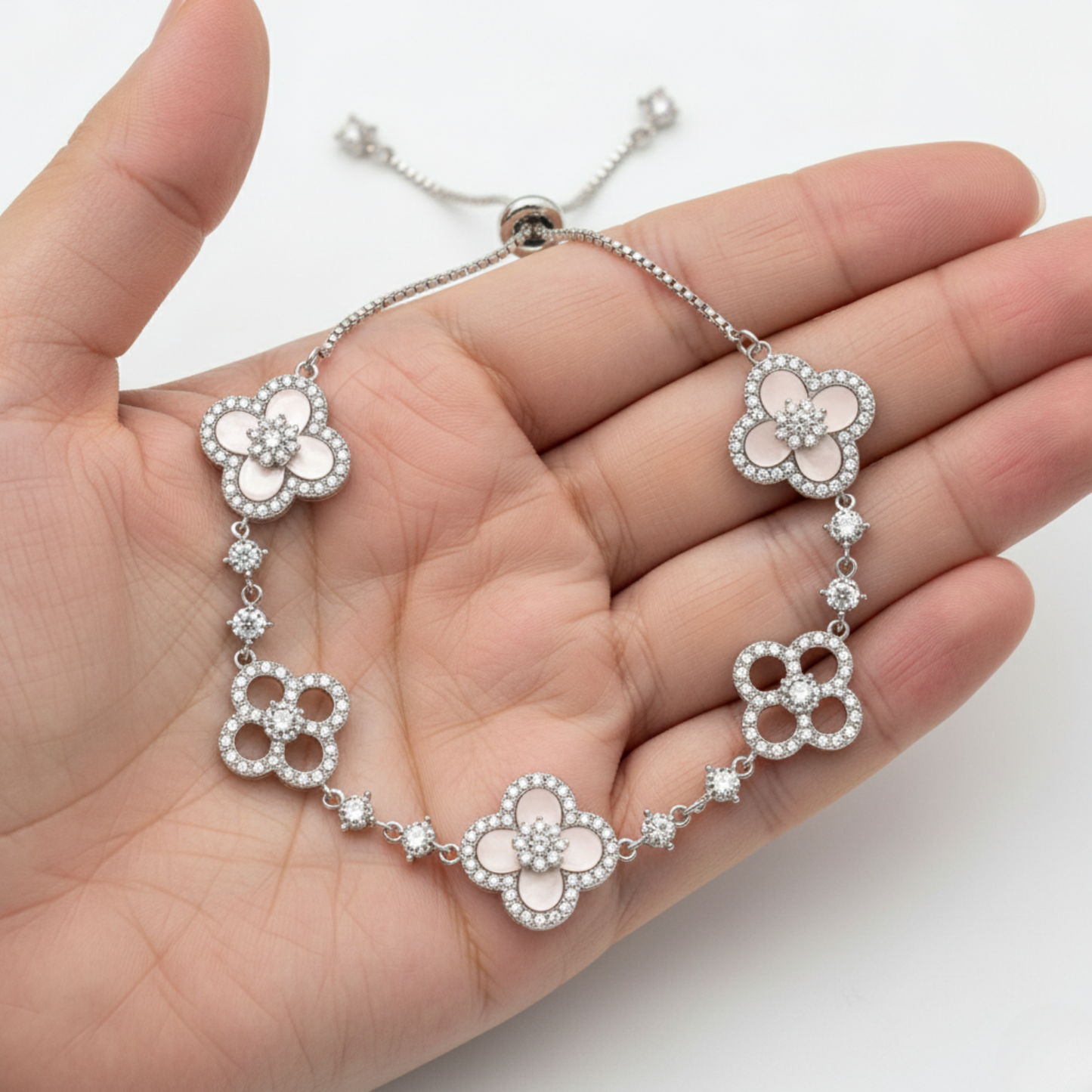 Pulseira "Diamond Blossom"