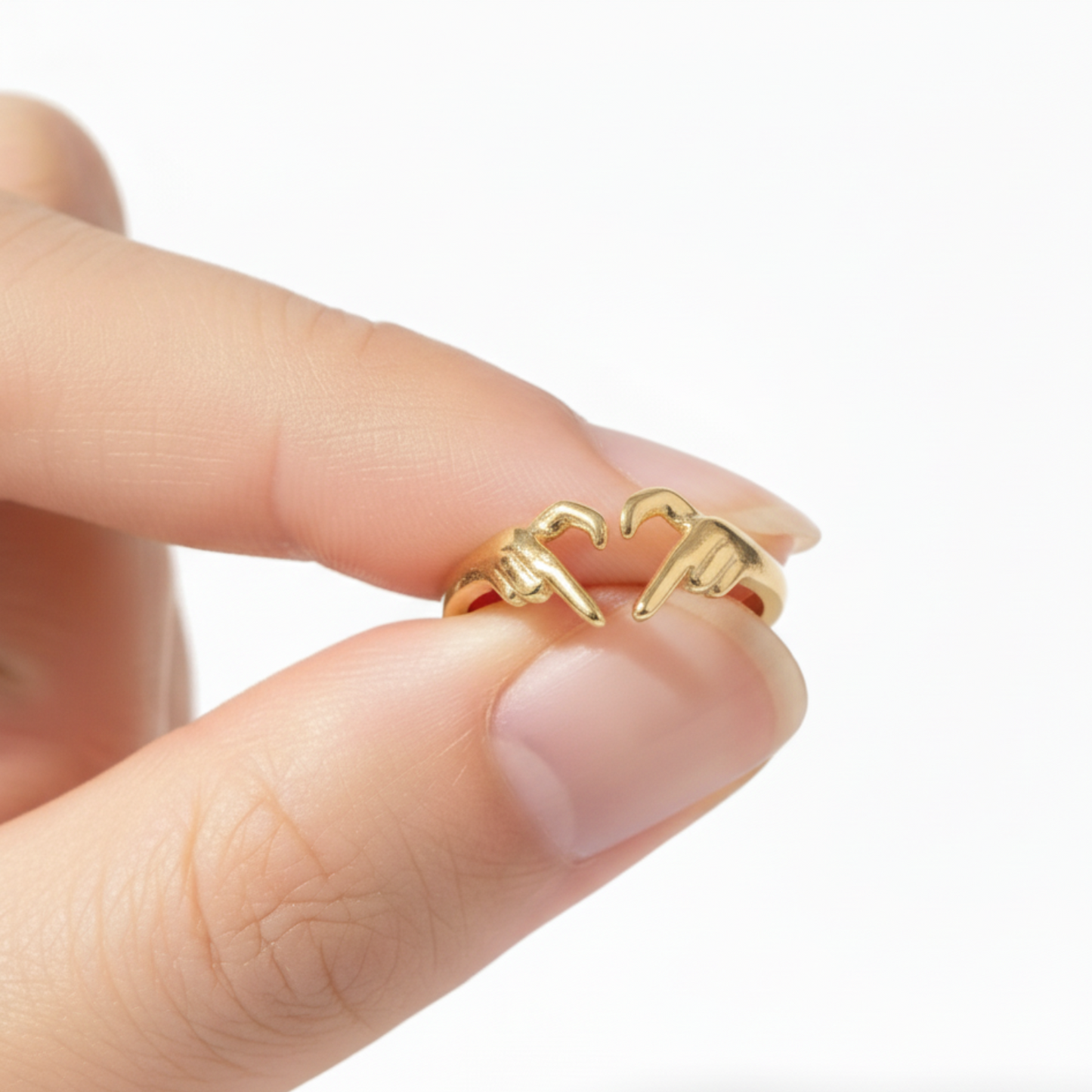 Anel Ajustável "Sign of Love"