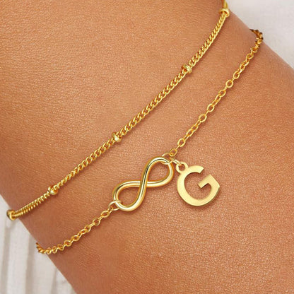 Pulseira Inicial "Eternal Bond"