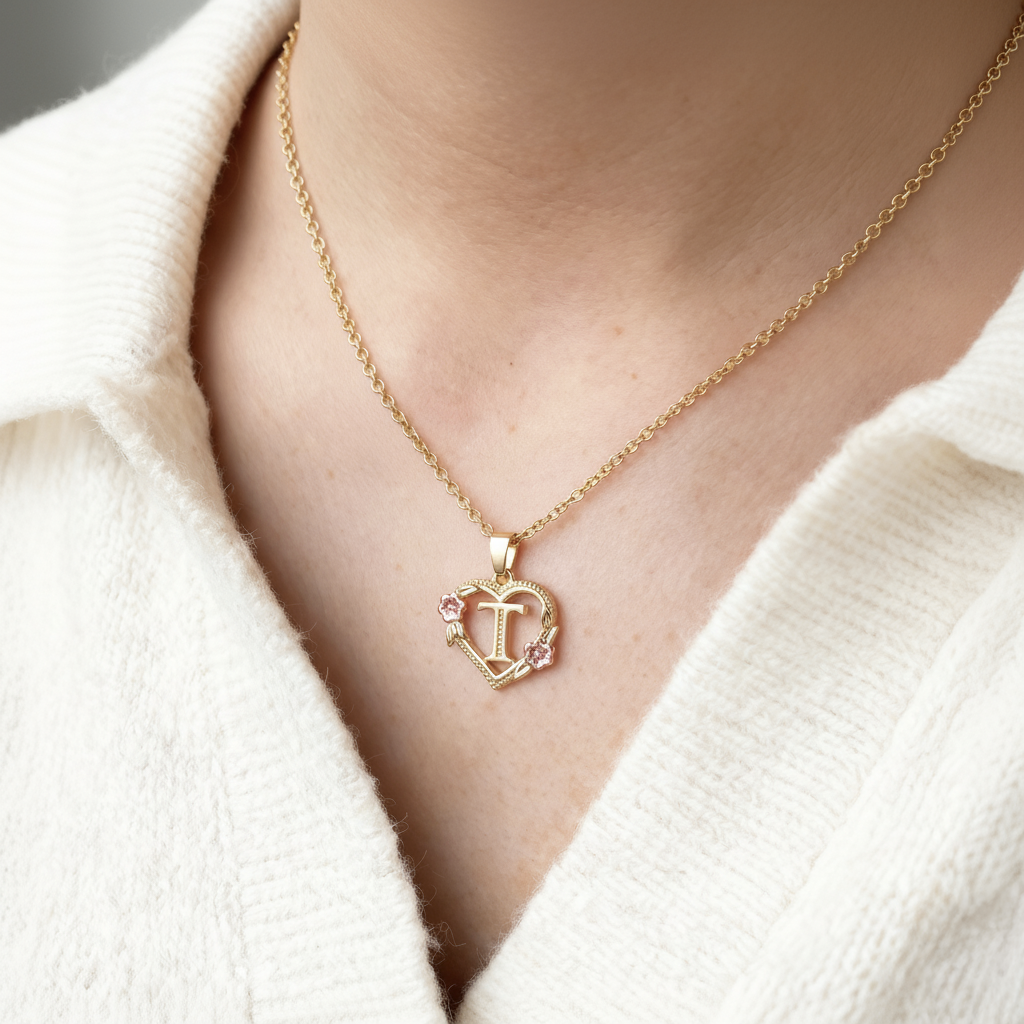 Colar Inicial "Bloom"