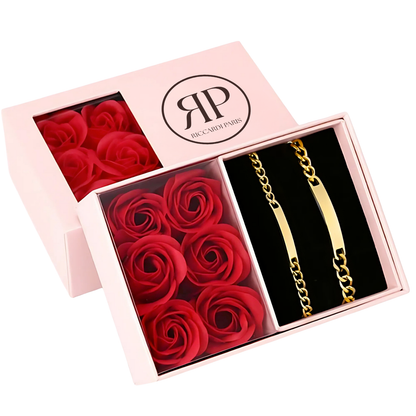 Conjunto de Pulseiras Outmatching "Love Locked"