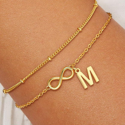 Pulseira Inicial "Eternal Bond"